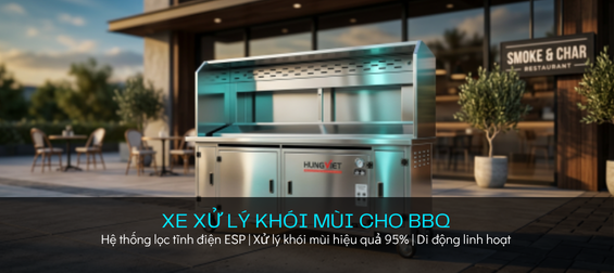 Xe xử lý khói mùi di động HV 1600A - Ảnh 3